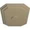 Ekena Millwork Felix Ceiling Medallion, Hand-Painted Gobi Desert, 25 1/4"W x 17 1/4"H x 1 3/4"P CM25FEGDF - alternate 4